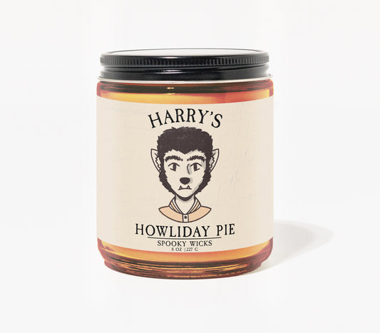 Harry's Howliday Pie Candle