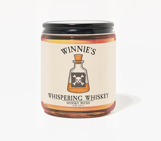 Winnie's Whispering Whiskey Candle